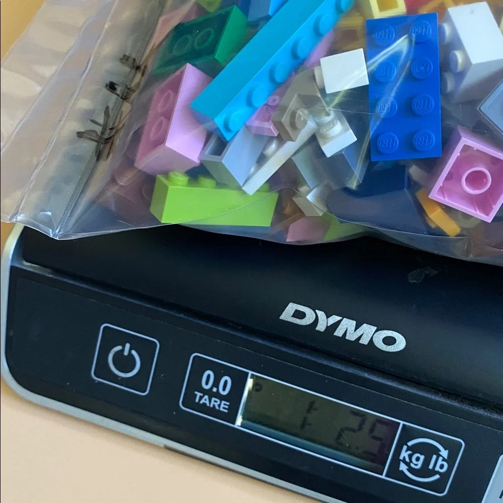 LEGOS Bulk Pieces Mixed Random Lot Over 1 lb. From Many Sets Mix Lot #4